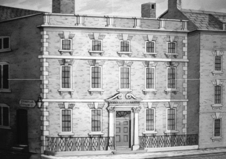 Globe Chambers, John Street, 1830
